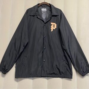 Naruto Shippuden Primitive Skateboarding Men’s Windbreaker Jacket Medium Ramen